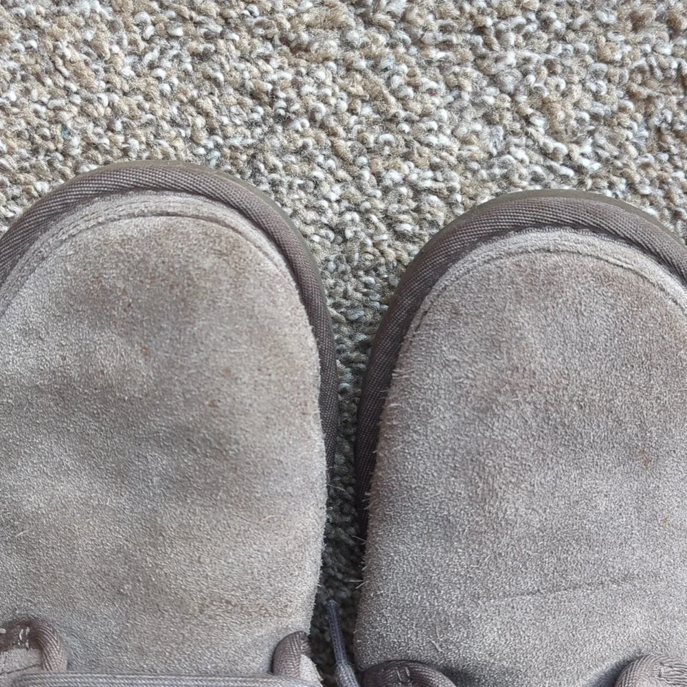 UGG Gray Suede Neumel Chukka Boots
